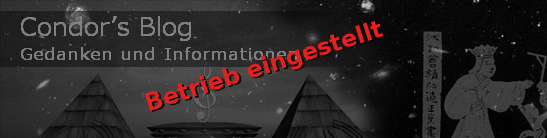 Condors Blog - Betrieb eingestellt